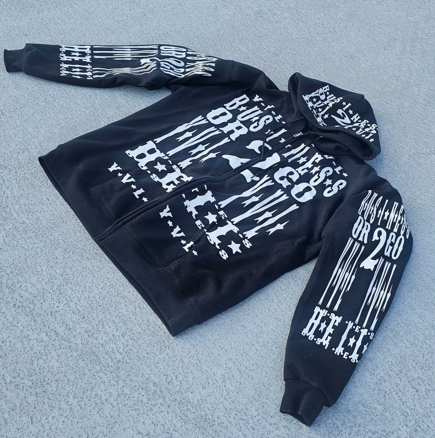 Back2Business Zip-Up Hoodie