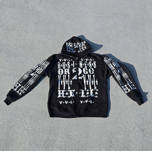 Back2Business Zip-Up Hoodie