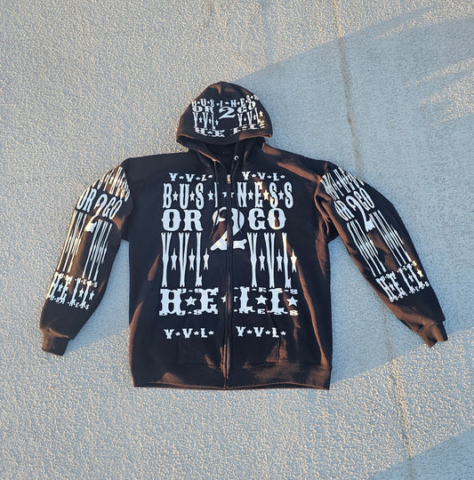 Back2Business Zip-Up Hoodie